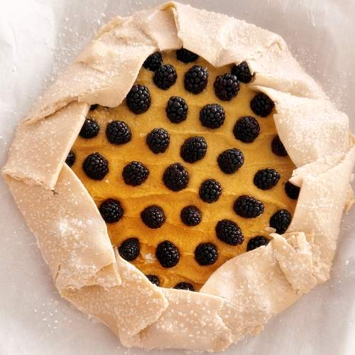 Gluten-Free Blackberry and Frangipane Galette - Assemble