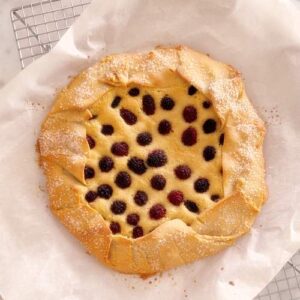 Gluten-Free Blackberry and Frangipane Galette - Cooling