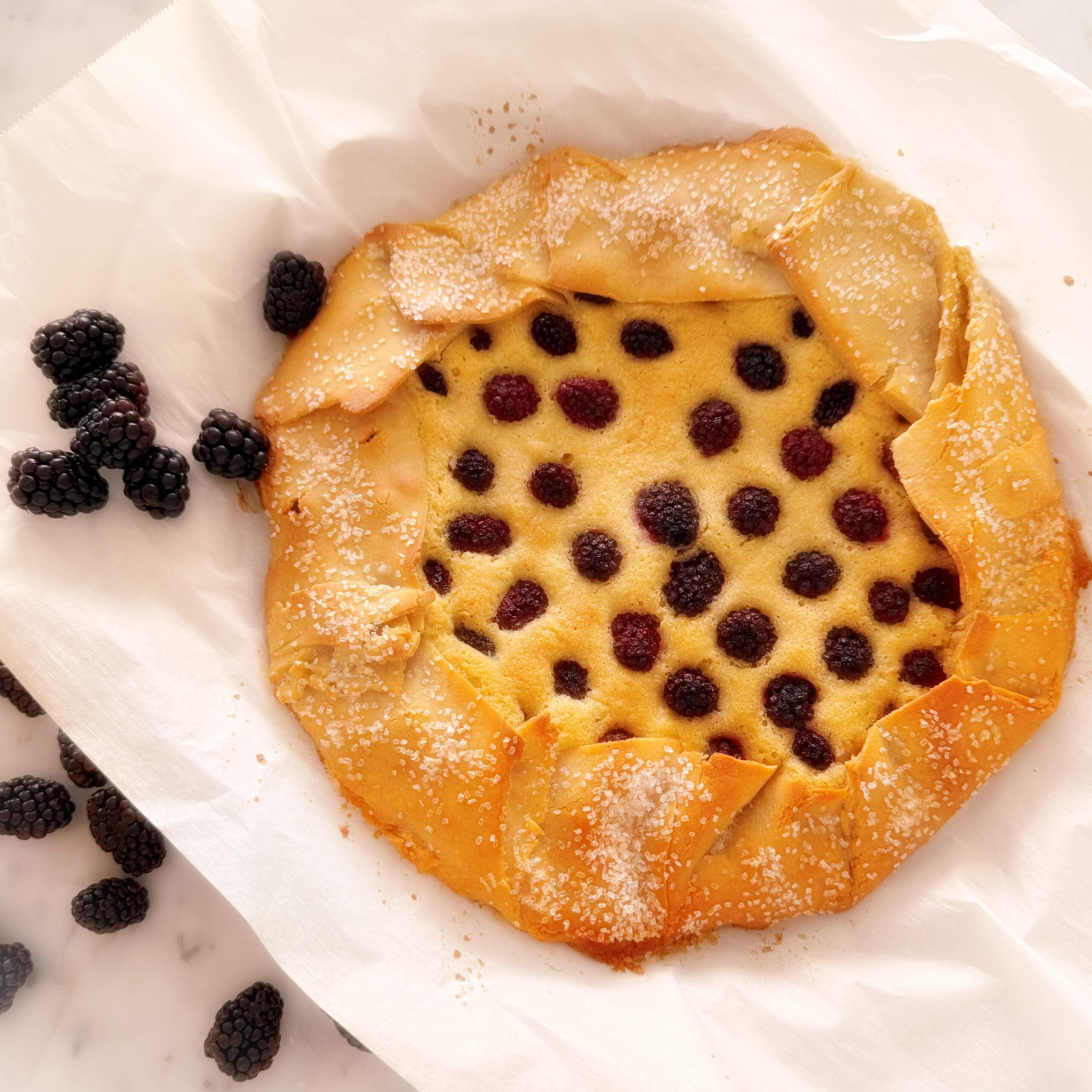 Gluten-Free Blackberry and Frangipane Galette - Ready to Serve