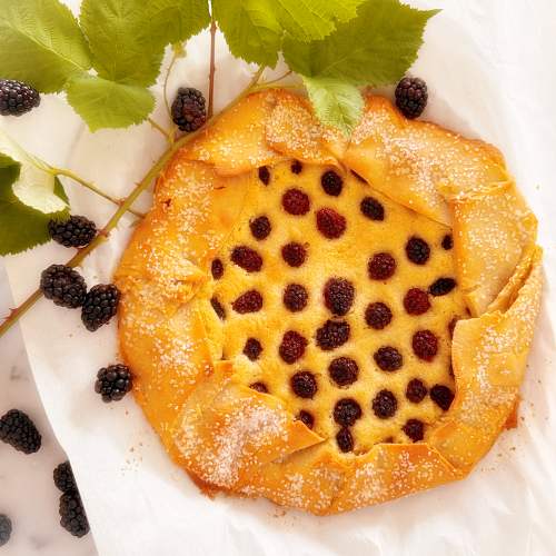 Gluten-Free Blackberry and Frangipane Galette - Ready to Serve