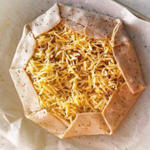 Gluten-Free Reuben Galette - Folded with Cheese