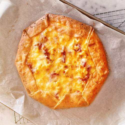 Gluten-Free Reuben Galette - Just out of the Oven