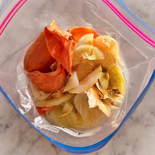 Gluten-Free Caramelized Onion and Arugula Galette - Save Onion Scraps for Stock