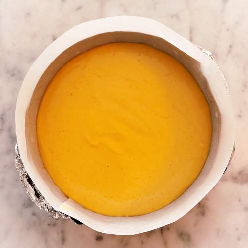Gluten-Free Lemon Icebox Pie - Adding Filling