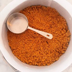 Gluten-Free Lemon Icebox Pie - Prepping Crust