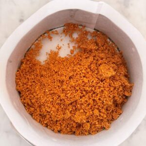 Gluten-Free Lemon Icebox Pie - Prepping Crust
