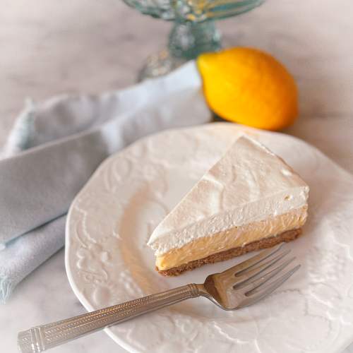 Gluten-Free Lemon Icebox Pie - Ready to Eat