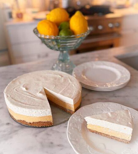 Gluten-Free Lemon Icebox Pie - Ready to Serve