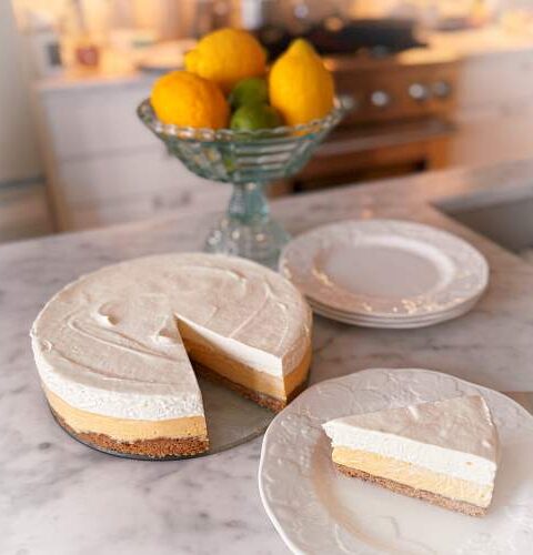 Gluten-Free Lemon Icebox Pie - Ready to Serve