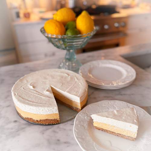 Gluten-Free Lemon Icebox Pie - Ready to Serve
