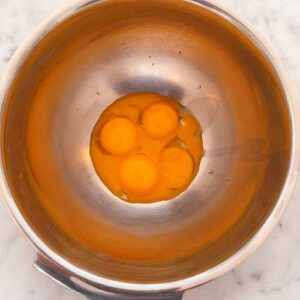 Gluten-Free Lemon Icebox Pie - Separating Eggs