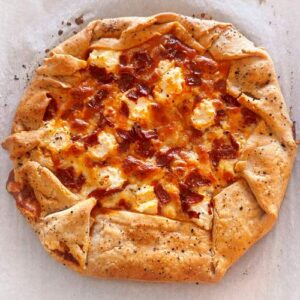 Gluten-Free Spicy Italian Galette - Just Out of the Oven