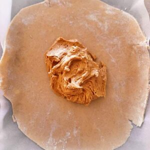 Gluten-Free PB&J Galette - Add the Peanut Butter Frangipane