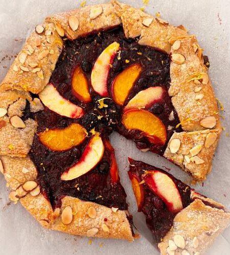 Gluten-Free Summer Berry Apple and Peach Galette - Ready to Serve