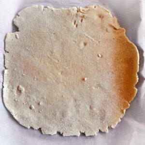 Gluten Free Apricot Galette with Almond Cream and Streusel - Assembly