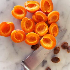 Gluten Free Apricot Galette with Almond Cream and Streusel - Prepping Apricots