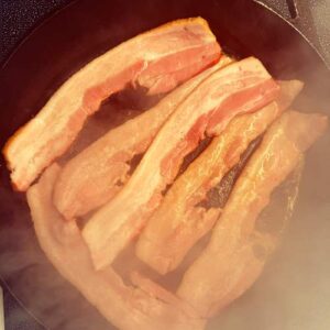 Gluten-Free BLT Galette - Bacon in the Pan