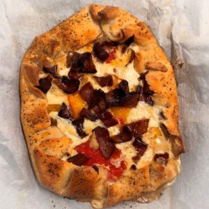 Gluten-Free BLT Galette - Just out of the Oven
