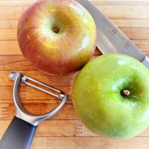 Gluten-Free Caramelized Apple and Frangipane Galette - Get Ready to Core and Peel the Apples