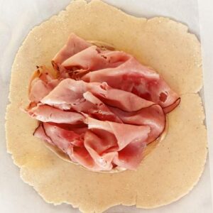 Gluten-Free Croque Madame and Monsieur - Adding Ham