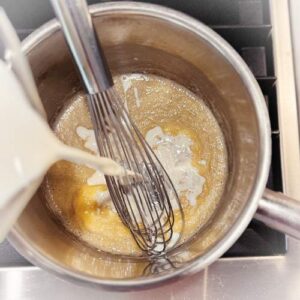 Gluten-Free Croque Madame and Monsieur - Making Bechamel