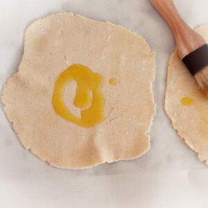 Gluten-Free Croque Madame and Monsieur - Oil on Dough