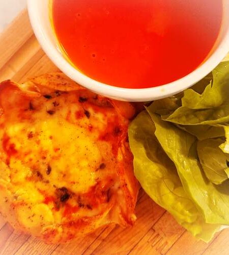 Gluten-Free Croque Monsieur - Served with Soup and Salad