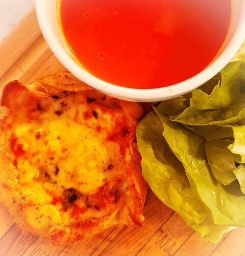 Gluten-Free Croque Monsieur - Served with Soup and Salad