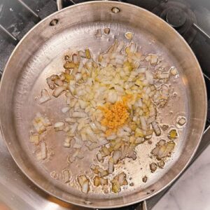 Gluten-Free Chicken Lettuce Cup Galette - Preparing Chicken Filling